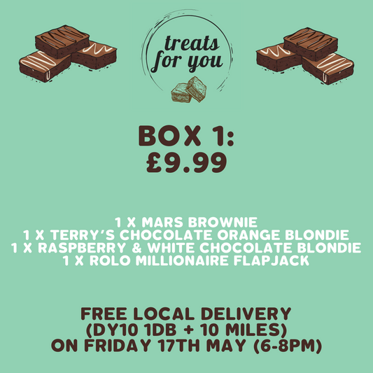 Box 1 - FREE LOCAL DELIVERY on Friday 17th May (DY10 1DB + 10 miles ONLY)