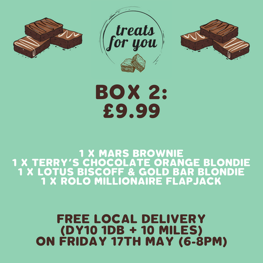 Box 2 - FREE LOCAL DELIVERY on Friday 17th May (DY10 1DB + 10 miles ONLY)