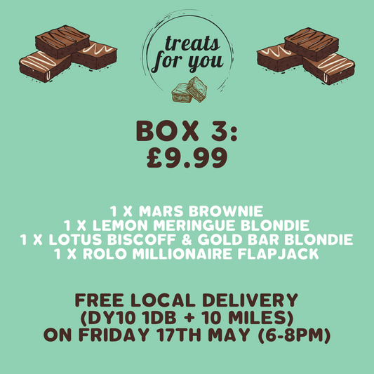Box 3 - FREE LOCAL DELIVERY on Friday 17th May (DY10 1DB + 10 miles ONLY)